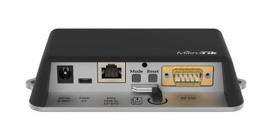 Точка доступа MikroTik LtAP mini вид спереди порты