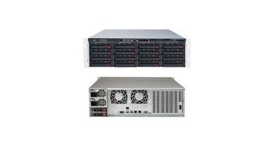 Платформа SuperMicro SSG-6039P-E1CR16L x16 LSI3008 10G 2P 2x1200W 