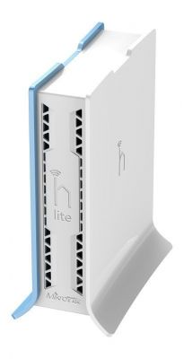 Точка доступа MikroTik hAP lite TC вид сзади