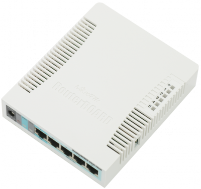 Точка доступа MikroTik RB951G-2HnD вид сверху