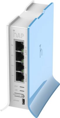 Точка доступа MikroTik hAP lite TC вид спереди